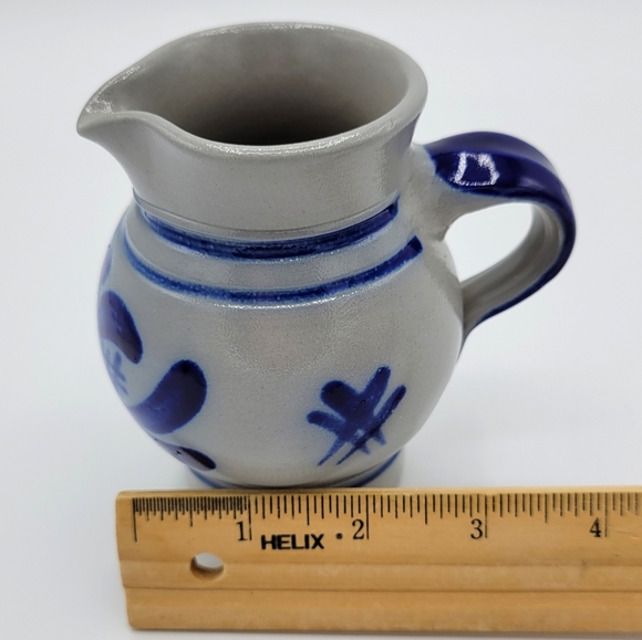 Vintage Salt Glaze Pottery Creamer Handarbeit - Picture 8 of 8